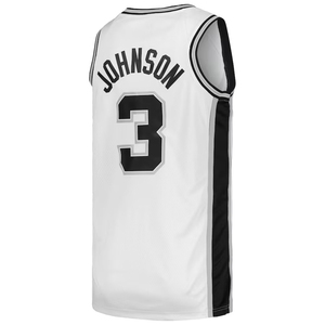 San Antonio pour hommes 2025 # 3 maillots de basket-ball personnalisés Johnson, chemises brodées, uniformes pour jeunes - Product Image 3