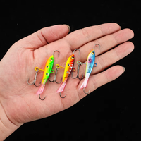 Aotuo Leurre dur métallique VIB Crankbait 10g/15g pour la pêche sur glace, pour l'équilibre et la pêche au brochet - Direct Usine