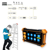 AHD CVI TVI Monitor CCTV Portabel, 5 Inci AHD CVI CVBS 5MP 8MP WIFI PTZ Kamera Penguji Pro CCTV Portabel