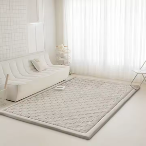 Alfombra gruesa de estilo japonés, alfombra suave anticaída para dormitorio, ventana de la bahía, alfombra <span class=keywords><strong>Tatami</strong></span> para gatear para niños de gran tamaño - Product Image 2