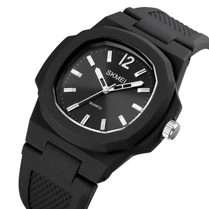 <span class=keywords><strong>SKMEI</strong></span> marque <span class=keywords><strong>1717</strong></span> tendance design rue en plastique souple quartz relojes hombre pour homme 3 atm étanche - Product Image 2