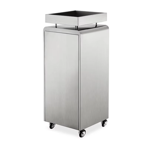Carrello da Parrucchiere Best Seller in Acciaio Inox Argentato Mobiletto Metallico Porta Attrezzi da Salone di Bellezza per Uso Domestico in Soggiorno - Product Image 5