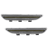 Ailead e-mark SAE DOT Aprobación Lente transparente Luz blanca Parachoques delantero LED Reflector Lámpara para BMW 3 Series E46 Coupe & Convertible