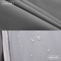 Protège-matelas imperméable en polyester pongé, entièrement enveloppant, poches profondes, housse de lit, taille personnalisée OEM