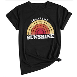 Haute qualité 100% coton femmes Vintage Streetwear T-Shirt nouvelle mode 3D imprimé été à manches courtes mince XL taille écologique - Product Image 1