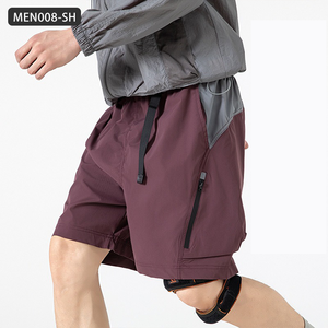 Мужские шорты-карго, Летние повседневные и уличные свободные шорты 5 дюймов, модная уличная одежда с несколькими карманами, шорты для бега - Product Image 3