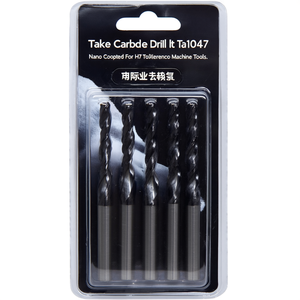 Foret en carbure Ttake Ta1047 avec revêtement nano pour machines-outils à tolérance H7 - Product Image 2