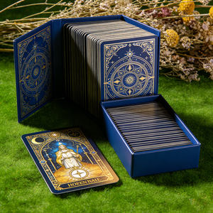 Carte da Gioco di Lusso OEM ODM con Stampa a Colori su Carta, Mazzi di Carte dei Tarocchi di Alta Gamma con Guida - Product Image 3