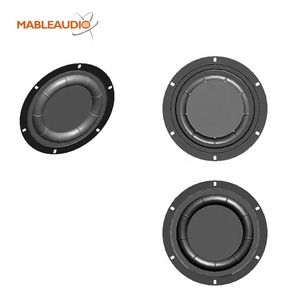 Radiateur <span class=keywords><strong>de</strong></span> basses rond <span class=keywords><strong>de</strong></span> 6,5 pouces - Radiateur passif, <span class=keywords><strong>membrane</strong></span> vibrante pour <span class=keywords><strong>caisson</strong></span> <span class=keywords><strong>de</strong></span> basses / système audio - Product Image 4
