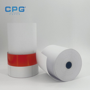 Muestras Gratis, Rollo de Papel para Caja Registradora Blanco y Liso de 80x70mm, 65gsm, Rollo Térmico para Punto de Venta en Supermercados - Product Image 1