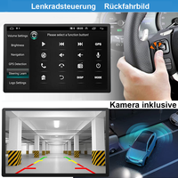 Autoradio de navigation Android pour VW Passat B6/B7/Magotan/CC, écran tactile IPS HD 1280x720, CarPlay/Android Auto sans fil, tableau de bord