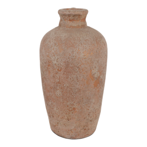 Vaso in terracotta con manico curvo per decorazioni per la casa, pezzo d'arredo moderno - Product Image 6