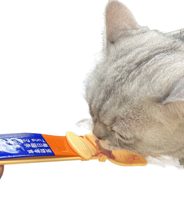 Cuillère à presser à bande coulissante pour chat Cuillère à friandises liquide pour chat - Product Image 3