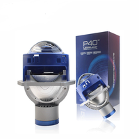 Yosovlamp P40 voiture LED lumière laser 65W moto haute luminosité spot 7500LM faisceau haut et bas lentille spot