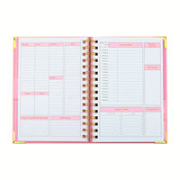 Venta al por mayor de regalos promocionales de lujo OEM Notebook Set de regalo oficina de negocios negro de piel sintética diario magnético A5 diario con caja