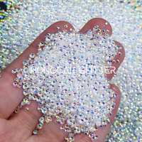 Nuevos Colores Cambiantes, Perlas 3D Brillantes, Cuentas de Burbuja a Granel, Purpurina de Poliéster Ecológica al por Mayor para Manualidades con Resina