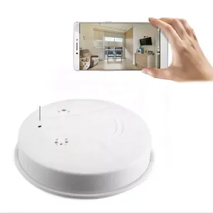 HD 1080p Night Vision DV Video Recorder Indoor Home Small wifi Smoke Detector Shape Mini Camera Cctv lookcam app