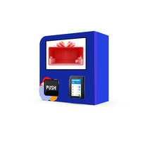 Boîtes de distributeur automatique personnalisées miniatures murales à pièces/cartes de crédit/code QR pour cadeaux mystère porte-bonheur