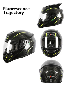 Nouveau concept de casque de moto certifié DOT en <span class=keywords><strong>fibre</strong></span> de carbone, casque intégral pour moto, cascos moto - Product Image 6