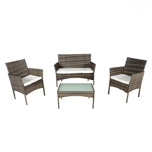 ชุดโซฟาไม้ไผ่ 4 ชิ้น รุ่น Stock 630 สำหรับระเบียง สวนหย่อม ลานบ้าน ริมทะเล ดีไซน์ทันสมัย เรียบง่าย - Product Image 6