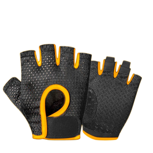 شعار مخصص تصنيع المعدات الأصلية العلامة التجارية للكبار قفازات اللياقة البدنية ركوب الدراجات تنفس شبكة النسيج مع تصميم الأسلحة الرياضية - Product Image 4