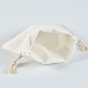 Best Selling Multiple Colors Muslin Cloth Dust <b>Pouch</b> Custom Logo Jewelry Packaging <b>Pouch</b> Eco Canvas <b>Drawstring</b> Bag - Product Image 5