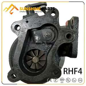 Ensemble turbocompresseur RHF4 à montage sur bride, à soufflerie débrayable et entraînement par gaz d'échappement, pour systèmes d'admission d'air de moteurs automobiles, disponible en gros - Product Image 1
