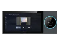 Panneau de commande tactile intelligent Tuya WiFi avec écran IPS de 6 pouces et prise en charge de la lecture de musique