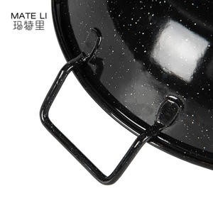 Sartén <span class=keywords><strong>para</strong></span> <span class=keywords><strong>Paella</strong></span> de Acero al Carbono Esmaltado de Alta Calidad, Resistente a la Oxidación, Apta <span class=keywords><strong>para</strong></span> Cocina de Gas, Inducción y <span class=keywords><strong>Fuego</strong></span> Abierto - Product Image 6