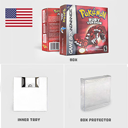 Cartouche de jeu filaire POKE Leaf Green Fire Red Ruby Emerald SAPPHIRE pour SP avec matériau ABS - Product Image 3