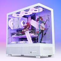 Thermaltake (tt) Steel Shadow Transparent S Sea View Case Computer Host White Atx Motherboard/supports 360 Water Cooling