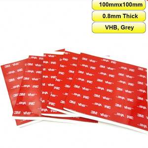 Cinta de espuma acrílica de doble cara 5608 con adhesivo termofusible, impermeable, para pegatinas troqueladas grises, cinta de enmascarar y montar - Product Image 2