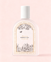 Étiquettes de bouteilles de parfum en feuille d'or personnalisées Autocollants avec logo personnalisé Emballage de produits de parfum Rouleau d'autocollants de produits de marque privée