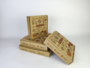 Cajas de pizza corrugadas a precio económico y de alta calidad, cajas de pizza ecológicas al por mayor para negocios de comida rápida - Product Image 3