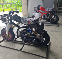 5000 Cc Cb 1300 50cc Vertical Transmission Automatique Gaz Mini Chopper Motos 250cc Moteur Riding Gear Hommes TUZ150 Mini réservoir