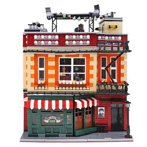 URGE 10189 Set di Costruzioni Modulari Fai-da-Te per Bambini, Appartamento degli Amici Central Perk, Teoria del <span class=keywords><strong>Big</strong></span> Bang - Product Image 1