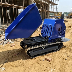 Camion à benne rotative Kc1200, produits les plus vendus, benne rotative sur chenilles en caoutchouc Kc1200, 1,2 tonne, mini-dumper hydraulique, CE EPA - Product Image 5