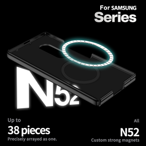 Étui de téléphone Laudtec TPU+PC pour Samsung Galaxy Z Fold8 Ultra, anneau magnétique, charge sans fil, transparent, couleur unie, OEM ODM - Product Image 2