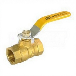 Meilleure vente transfrontalière - Robinet à bille industriel manuel tout cuivre - Double filetage interne - Type double plaque à haut débit - Product Image 2