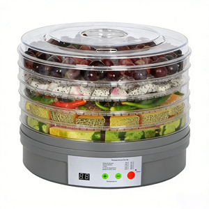 Máquina Deshidratadora de Frutas para Uso Doméstico, Mini Deshidratador de Verduras de 5 Niveles y 350W, Secador de Alimentos - Product Image 6