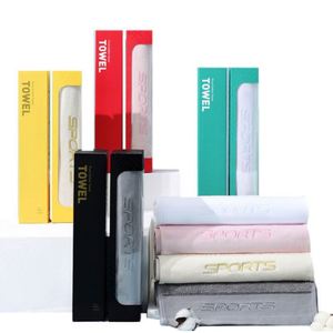 Juego de Toallas de Algodón Antideslizantes, en Caja de Regalo, de Alta Calidad Profesional, con Logotipo Personalizado, para Yoga, Gimnasio, Fitness, Club, Uso Promocional - Product Image 1