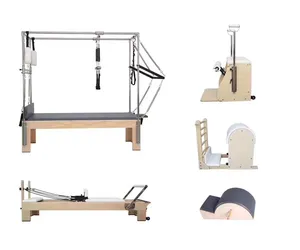 Hoge Kwaliteit Met Lage Prijs Vouwen Pilates Reformer Machine Van Aluminium Reformer Goedkope Reformer Pilates Apparatuur