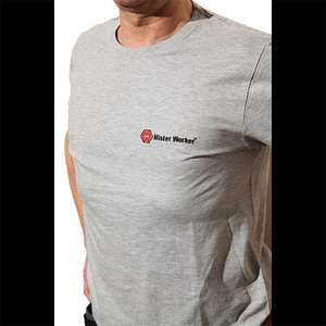 MISTER <b>WORKER</b> - MWBR-0004-05 Men's Short Sleeve Crew Neck T-<b>Shirt</b> with Mister <b>Worker</b>-tm- Sewing MISTER <b>WORKER</b> WORKWEAR - Product Image 3