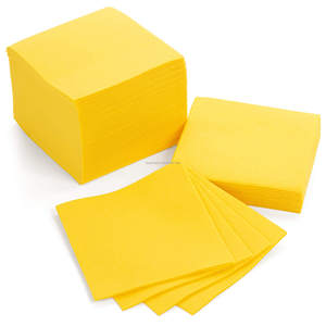 Échantillon gratuit Serviette <span class=keywords><strong>de</strong></span> mariage Airlaid couleur personnalisée 1 pli Serviette <span class=keywords><strong>de</strong></span> fête en lin coloré Papier <span class=keywords><strong>de</strong></span> soie - Product Image 3