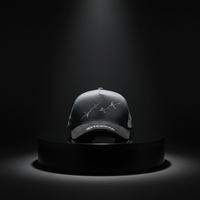 Casquette brodée 3D « Liberté Sacrée » avec motif Croix, Éclair et Statue de la Liberté – Chapeau religieux de luxe en suède avec logo personnalisé