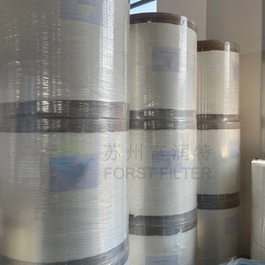 HEPA <span class=keywords><strong>Pleated</strong></span> sợi tổng hợp Giấy Bộ lọc không khí phương tiện truyền thông mới xây dựng bộ lọc hộp mực sản xuất công nghiệp - Product Image 4