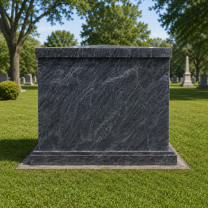 Stèles funéraires floraux personnalisés, artisanaux, traditionnels américains, monuments commémoratifs pour cimetière - Product Image 6