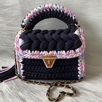 Sac à bandoulière en crochet fait main, sac à main en fil tissé, sac carré rétro, sac bandoulière personnalisé, vente en gros
