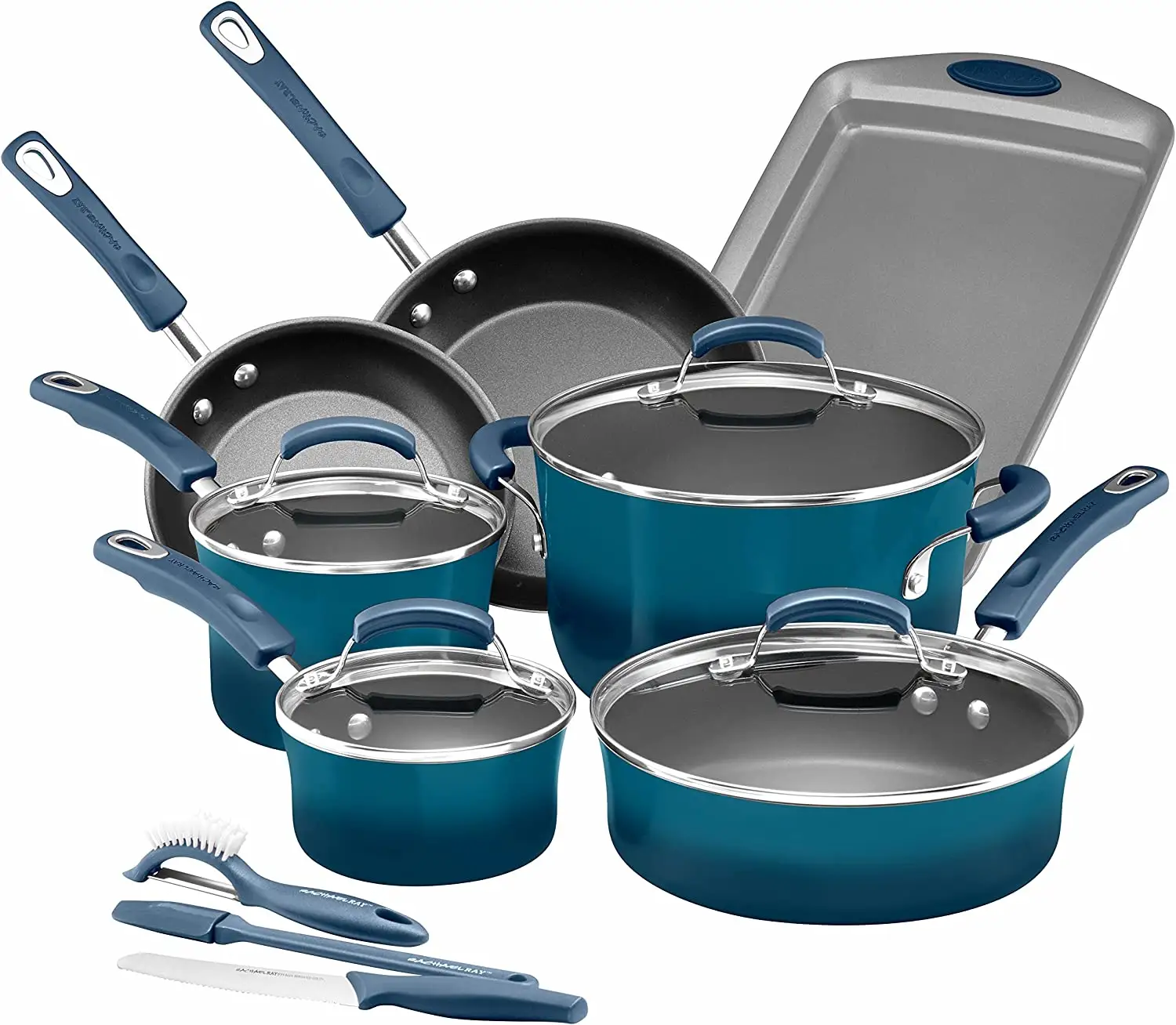 Hard Anodized Nonstick Cookware Pots and Pans Set