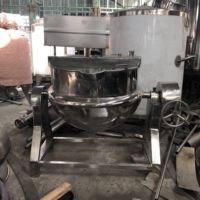 Huashang Custom Industrial grote capaciteit voedselveilige stoomgejackete pot met roerwerksysteem, jacket kettle